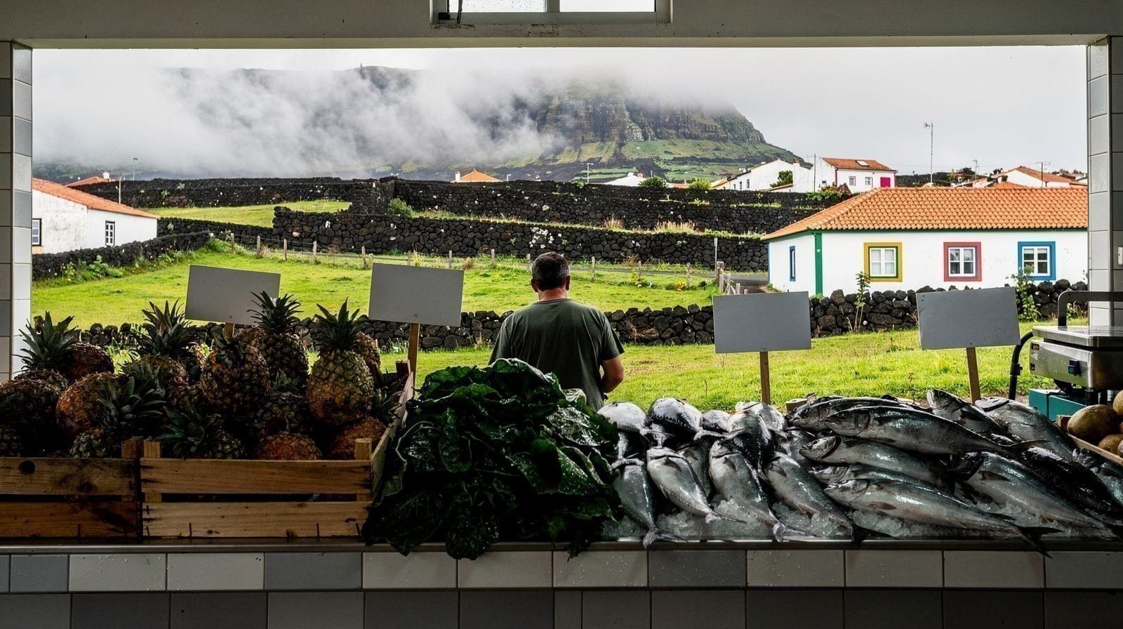 Ce que je mange vraiment sur les marchés du quotidien aux Açores