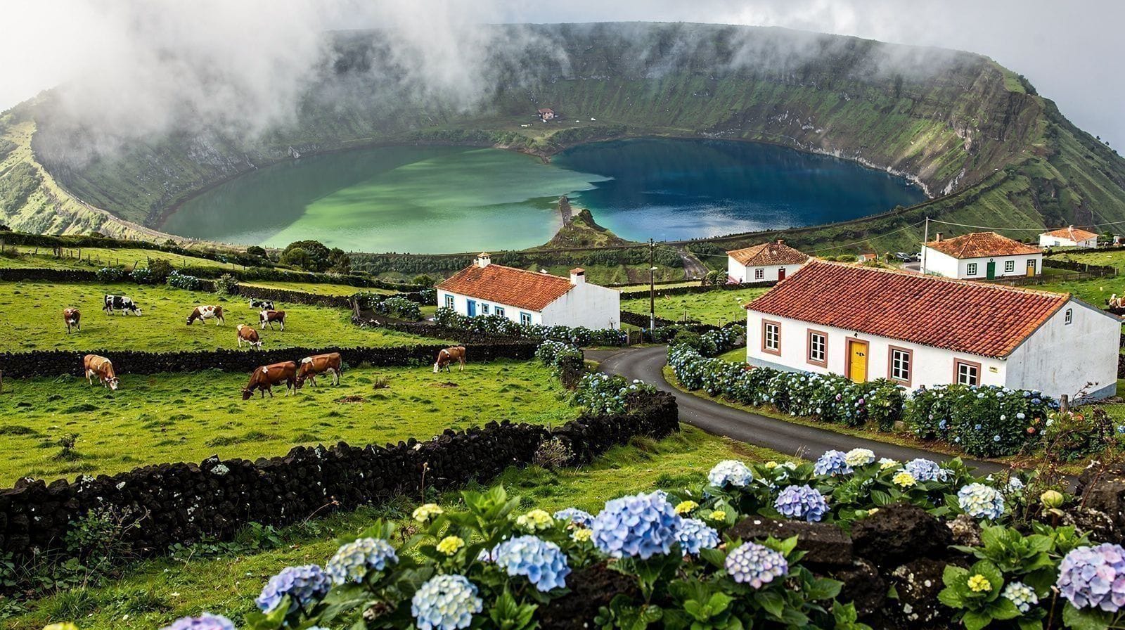 São Miguel: la isla verde de cráteres y aguas termales de las Azores