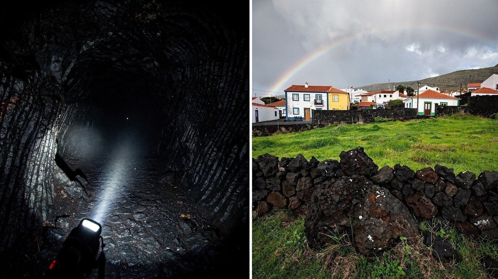 Cuevas y túneles de lava de las Azores