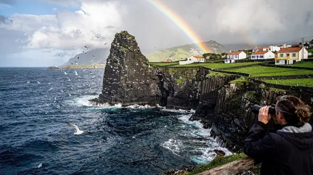 Birdwatching in the Azores: Seabird Cliffs and the Priolo