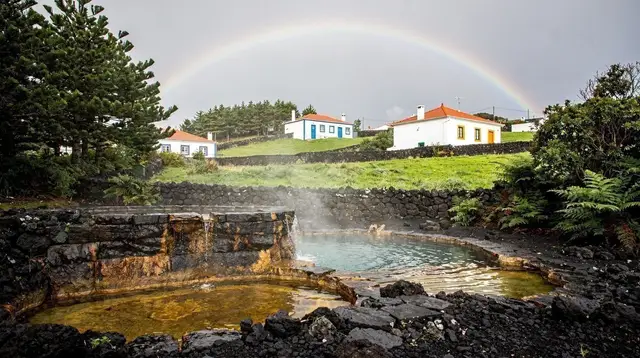Caldeira Velha: São Miguel's Waterfall-Fed Hot Spring