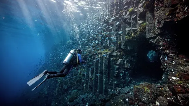 Diving in the Azores