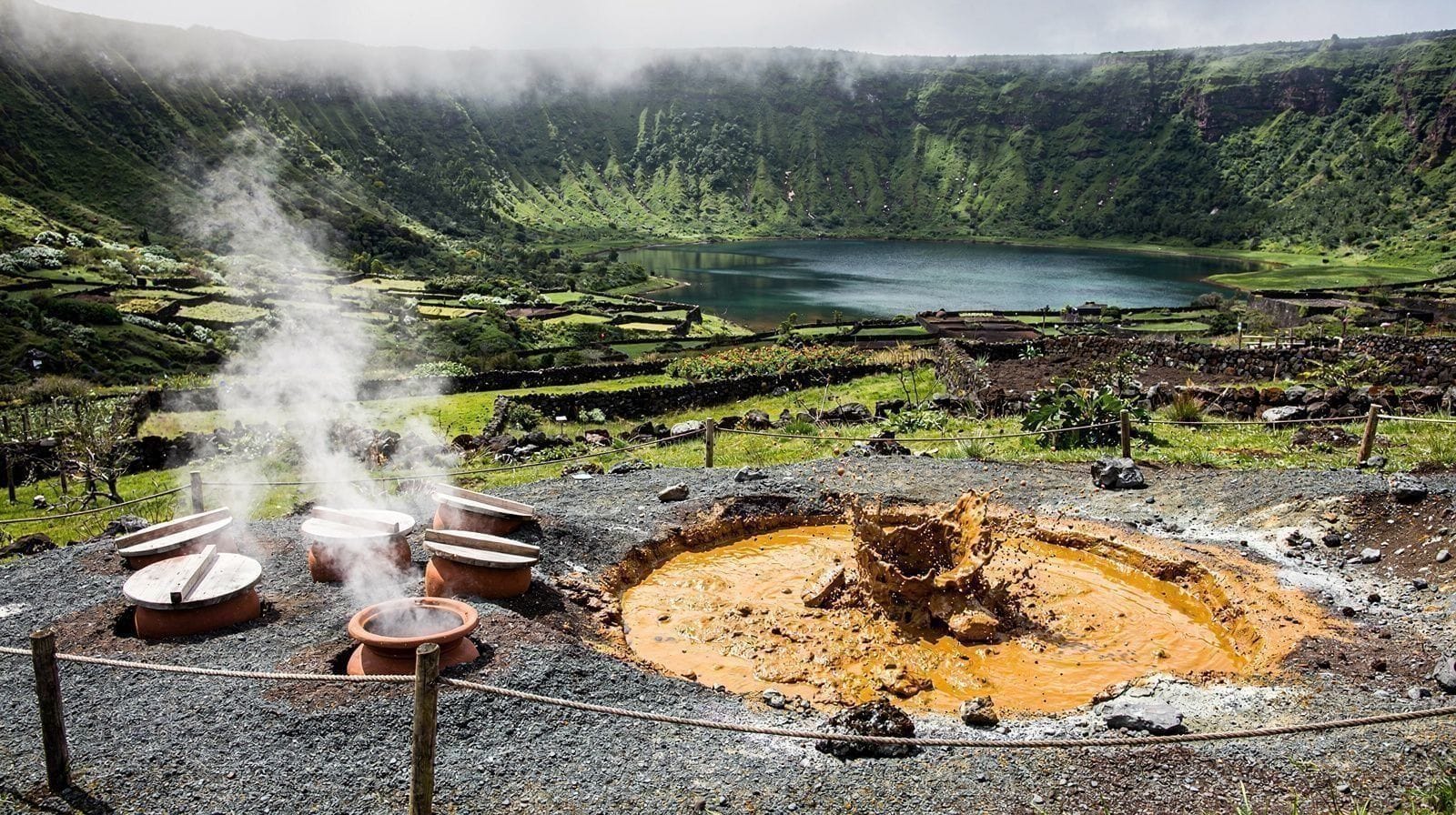 Terra Nostra o Poça da Dona Beija: elige tu aguas termales en Furnas